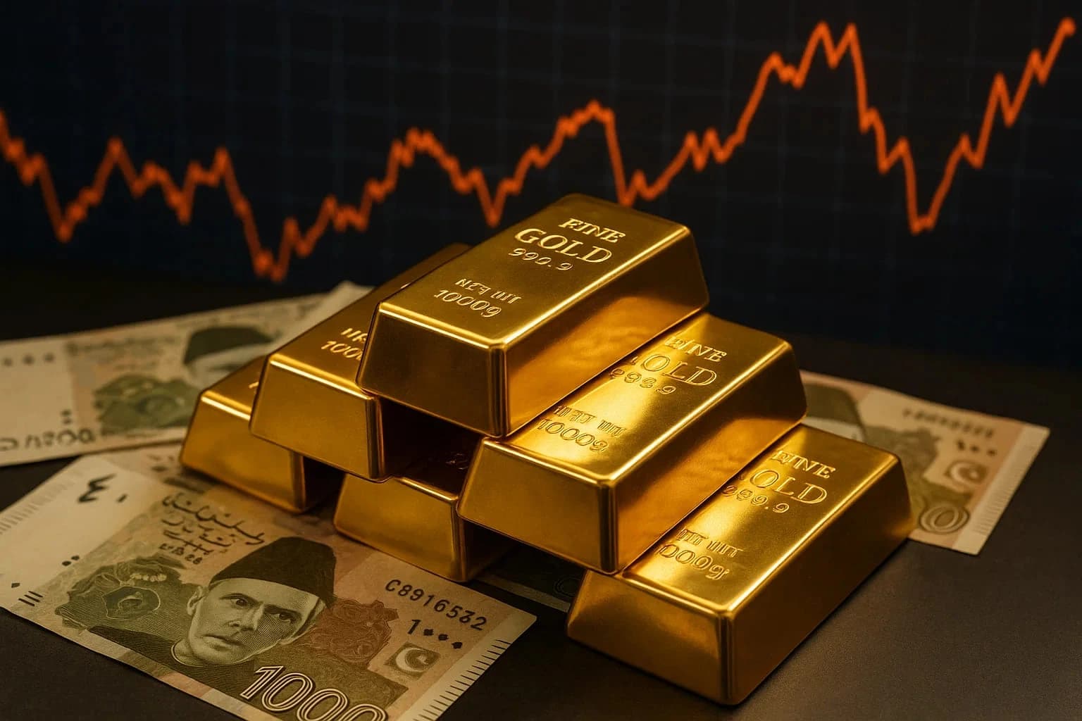 Gold Rate in Pakistan Rises: Rs. 435,100 per Tola After Rs. 6,900 Surge