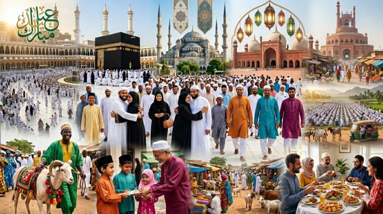 How is Eid-ul-Adha celebrated in Different Countries?