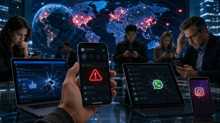 Meta Platforms Go Down for Thousands of Users Worldwide