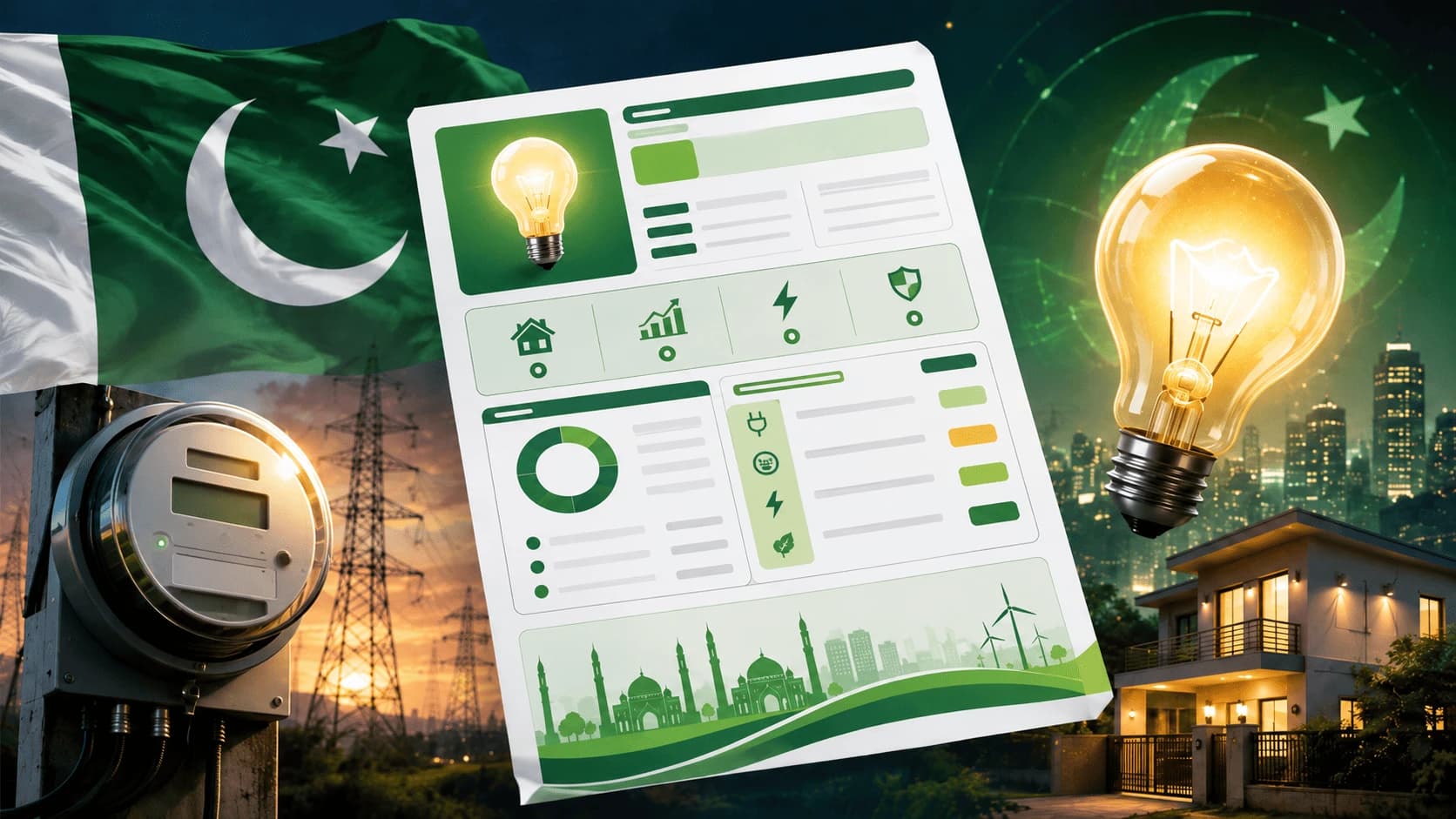 Pakistan Introduces New Electricity Bill Design