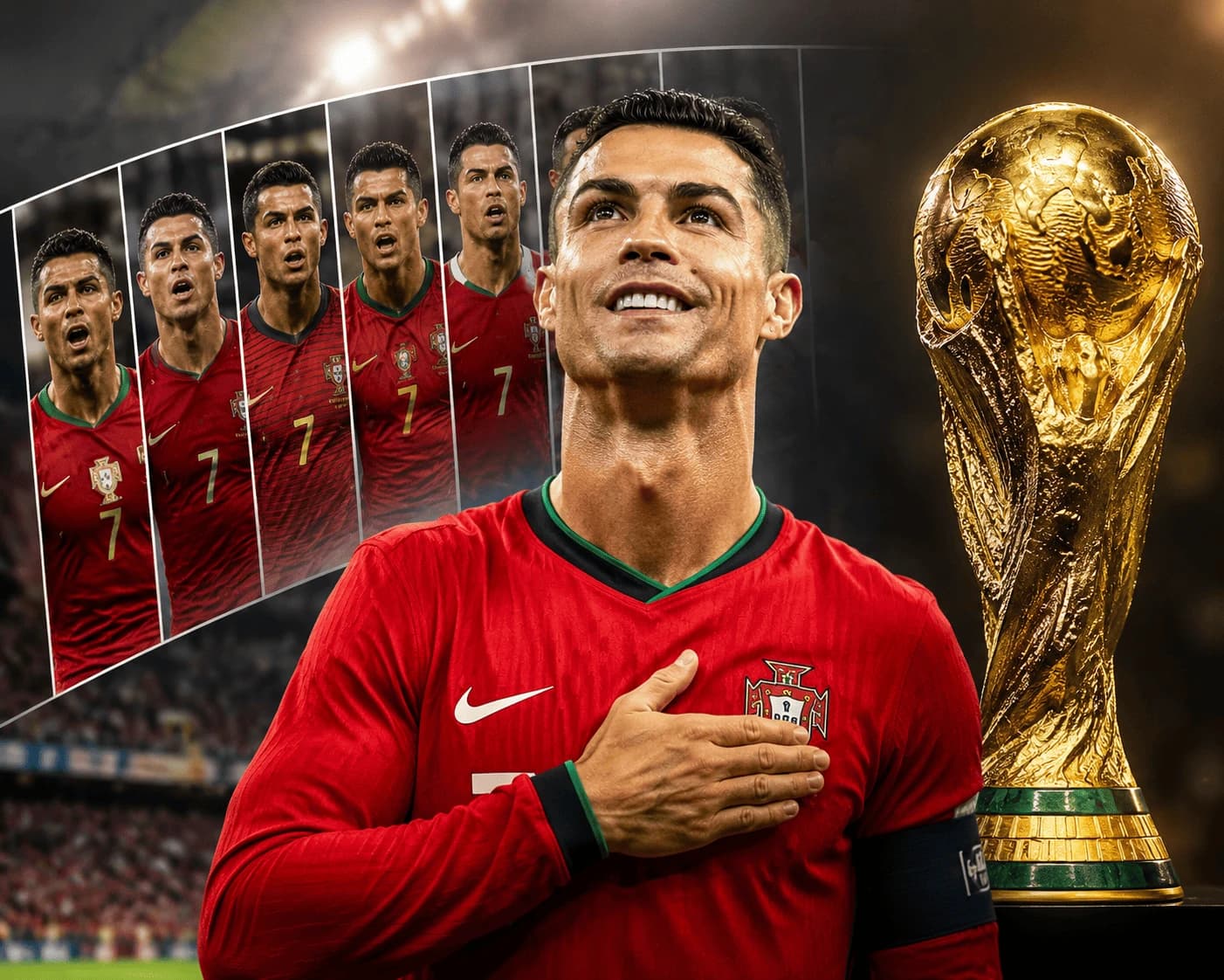 Ronaldo Becomes First Man to Score at Six Fifa World Cups