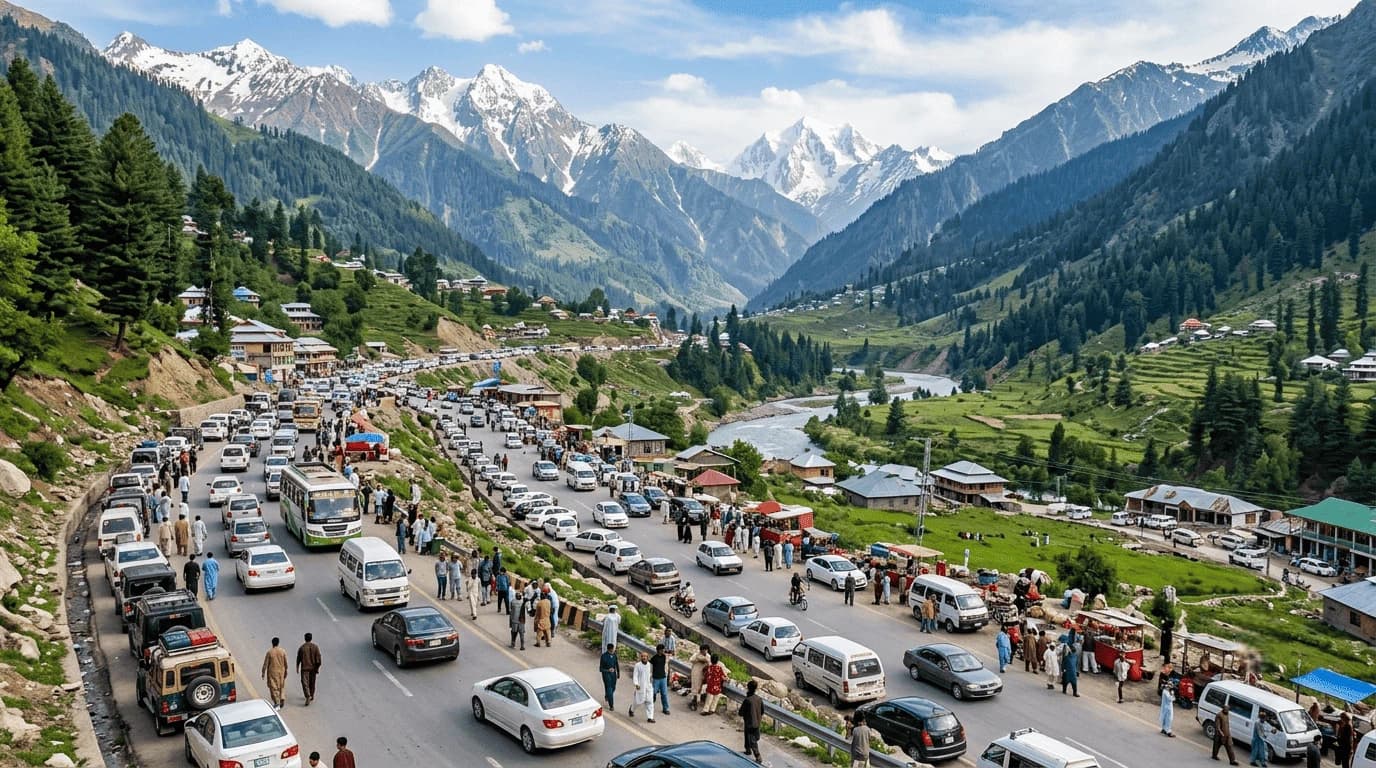More than 147,000 tourists visit Kaghan during Ashura holidays