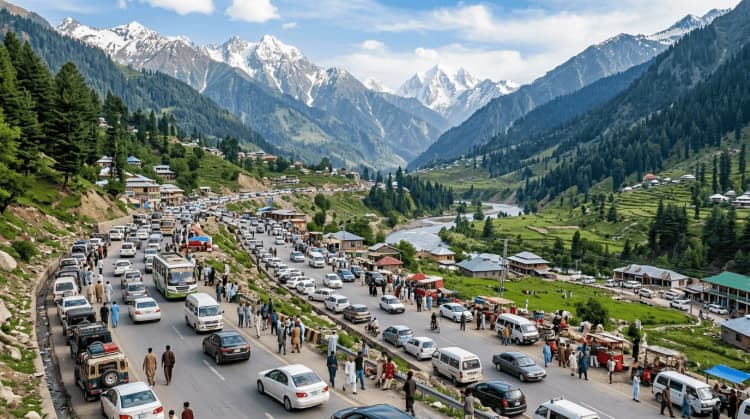 More than 147,000 tourists visit Kaghan during Ashura holidays