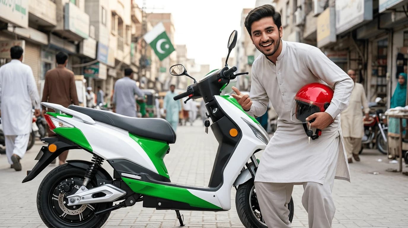 How Pakistanis can get an electric bike for Rs. 2,100