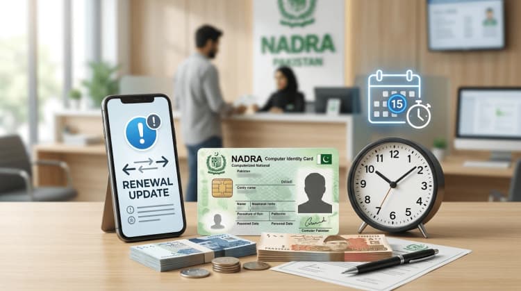 NADRA CNIC Renewal Rules: Fees, Deadline and Important Update