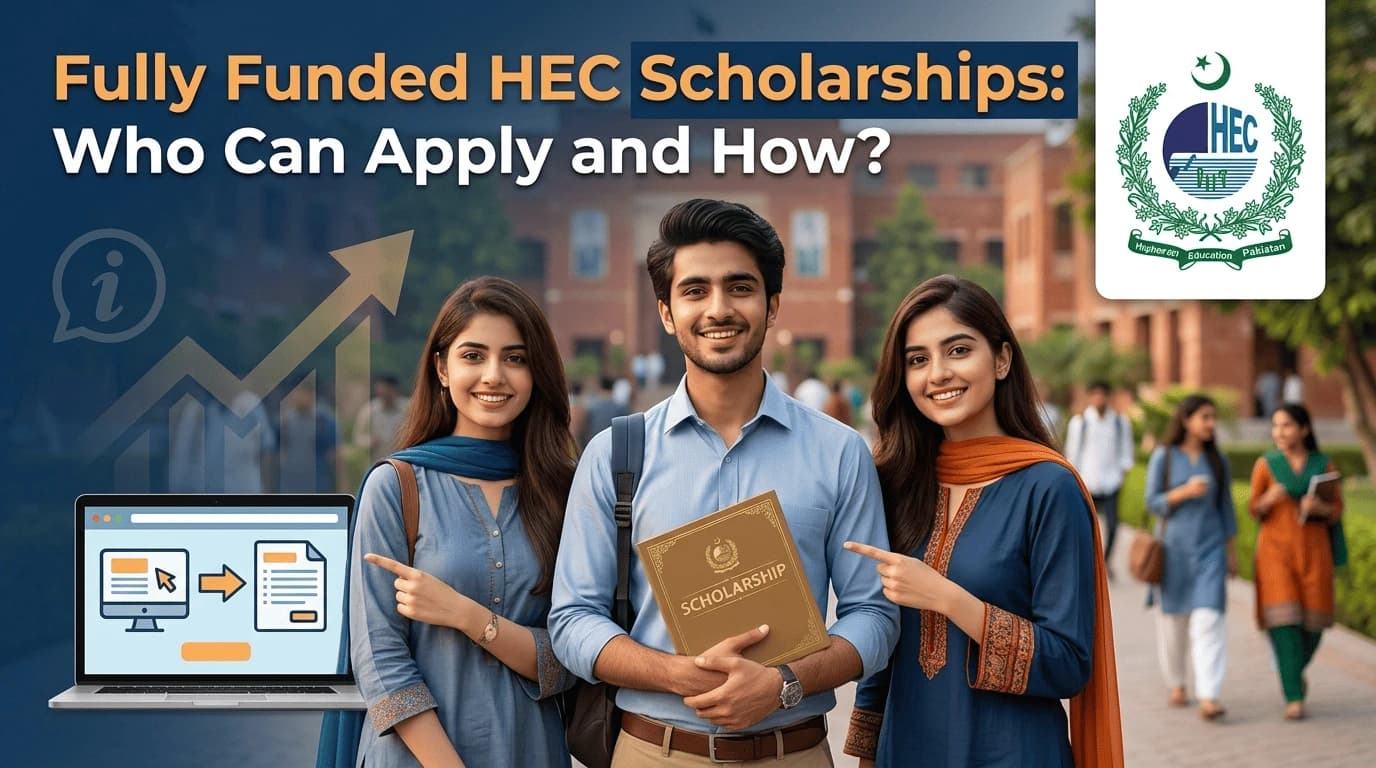Fully Funded HEC Scholarships: Who Can Apply and How?