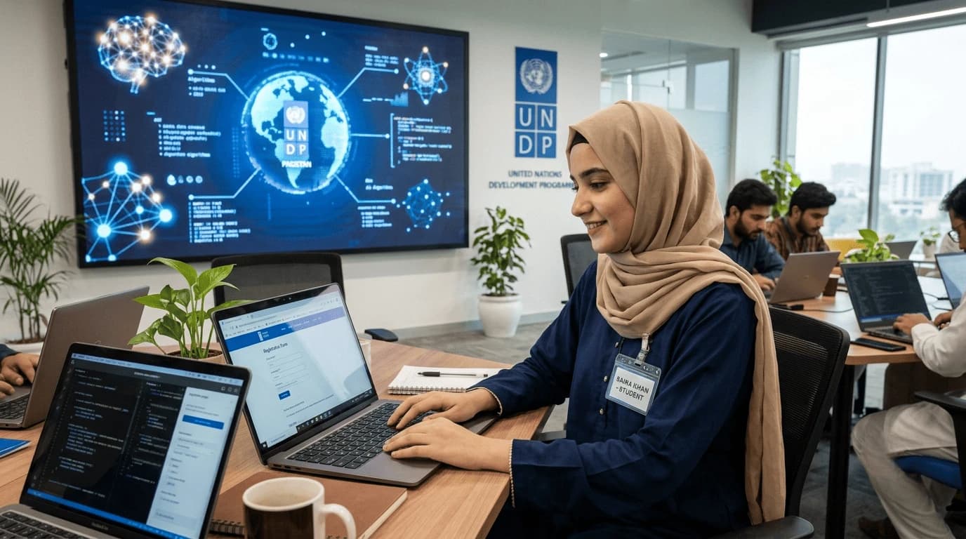 Pakistani Students Can Apply for UNDP Digital and AI Internship 2026