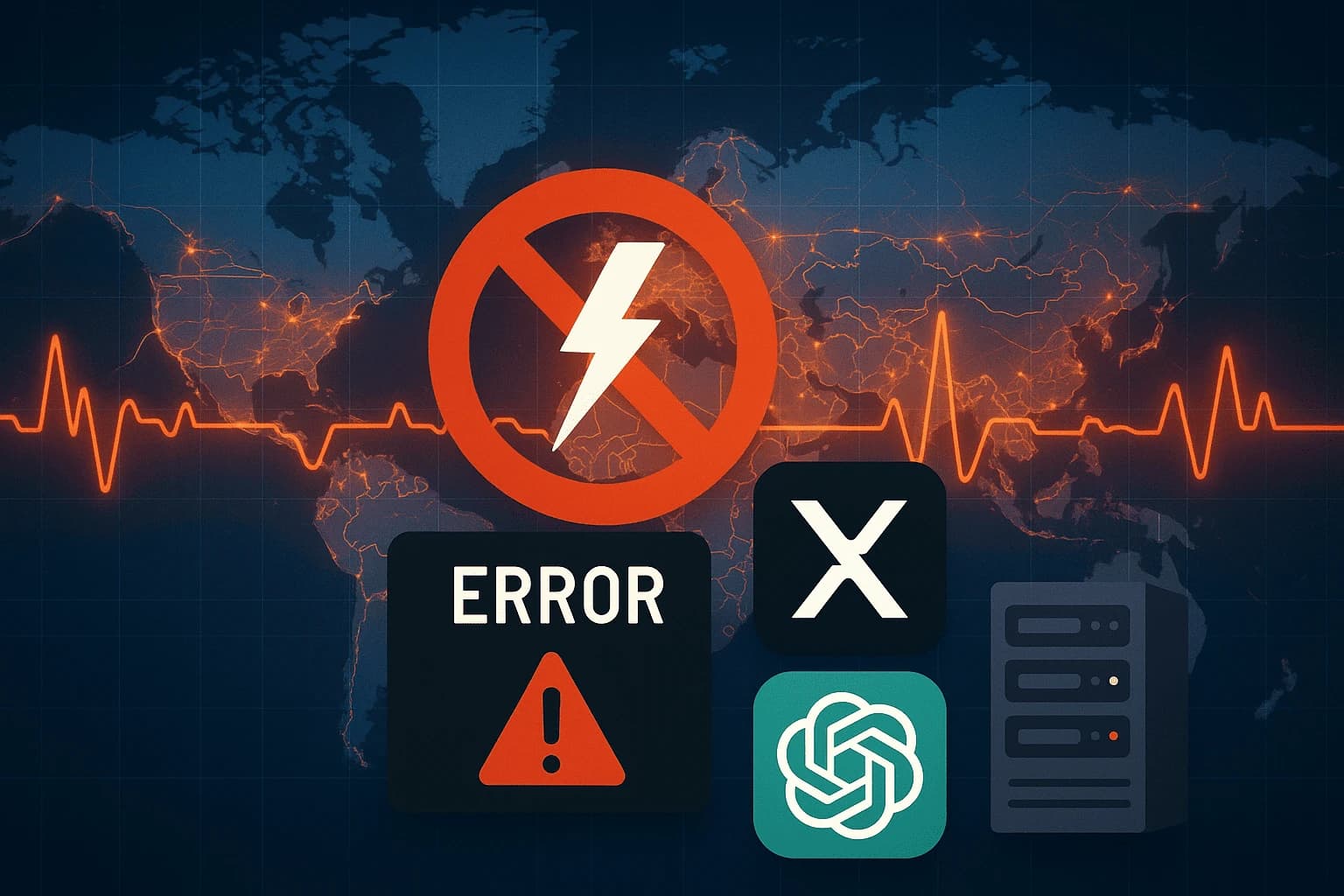 Cloudflare Outage Causes Global Internet Disruption — X, ChatGPT & Major Sites Down
