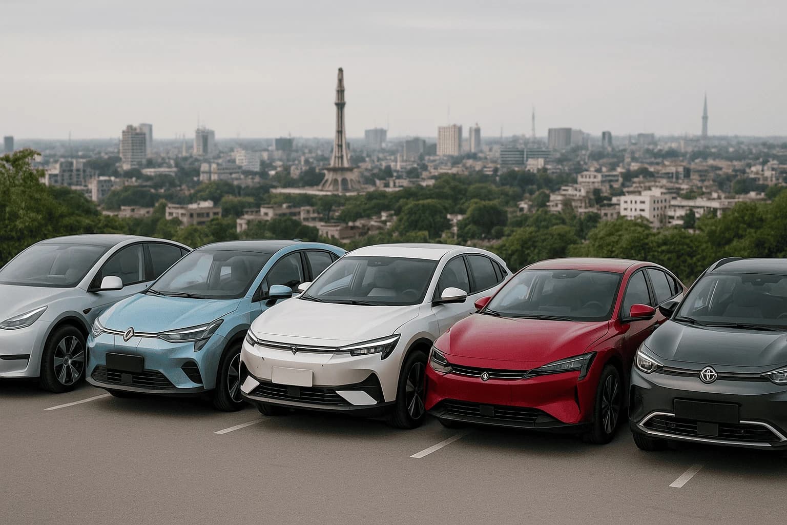 Top 5 Electric Cars You Can Buy in Pakistan in 2025