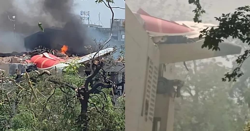 Breaking: Air India Flight AI171 Carrying 240 Passengers Crashes Near Ahmedabad