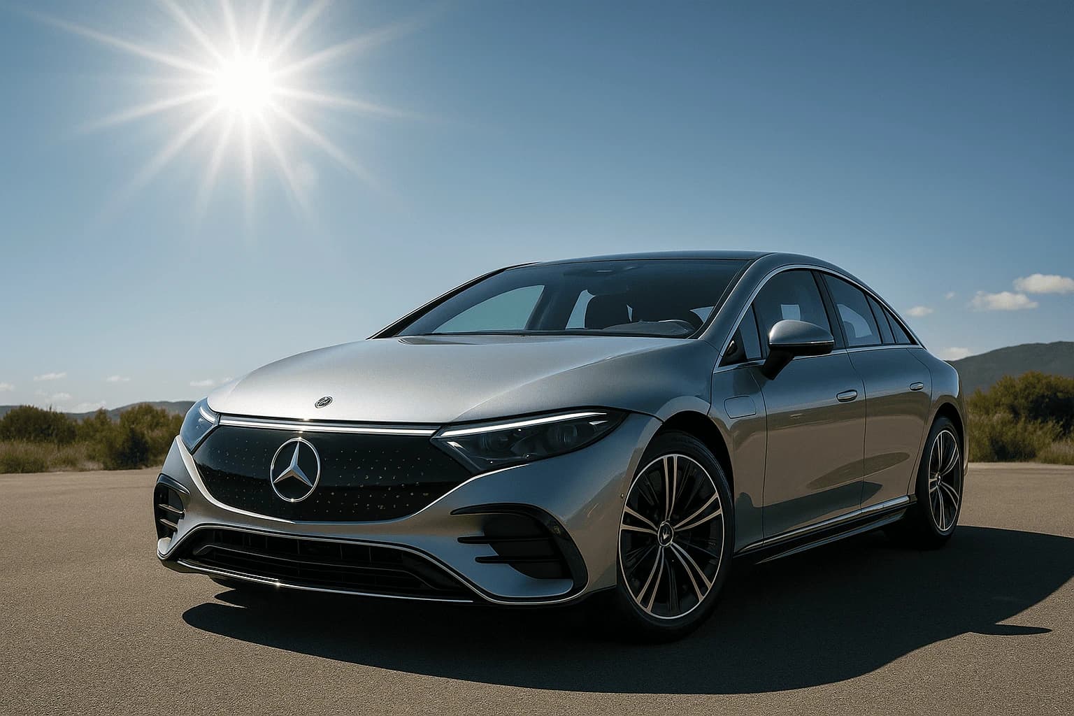 Mercedes-Benz Introduces Solar Charging Paint for EVs—Gain 20,000 KM Extra Range