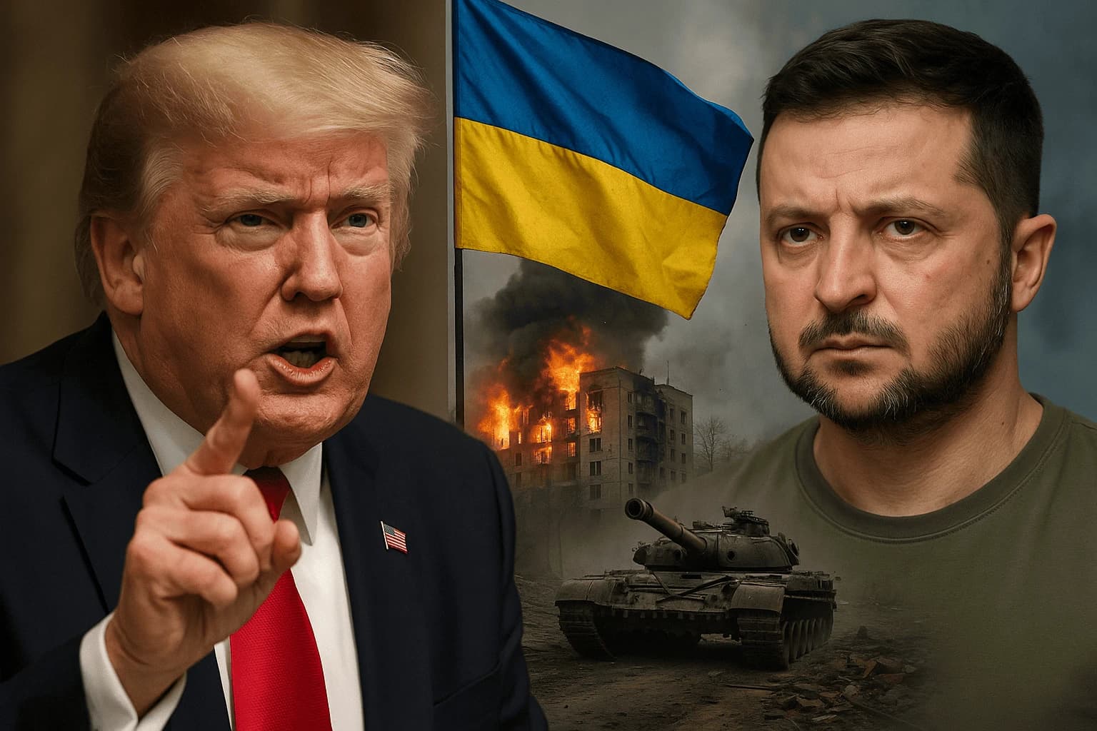 Trump on Ukraine Conflict: Zelenskyy Could End War ‘Almost Immediately