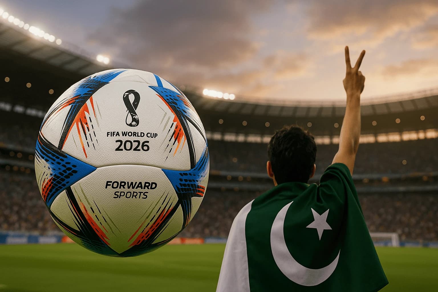 Pakistan’s Pride: FIFA World Cup 2026 Official Ball Made in Sialkot by Forward Sports
