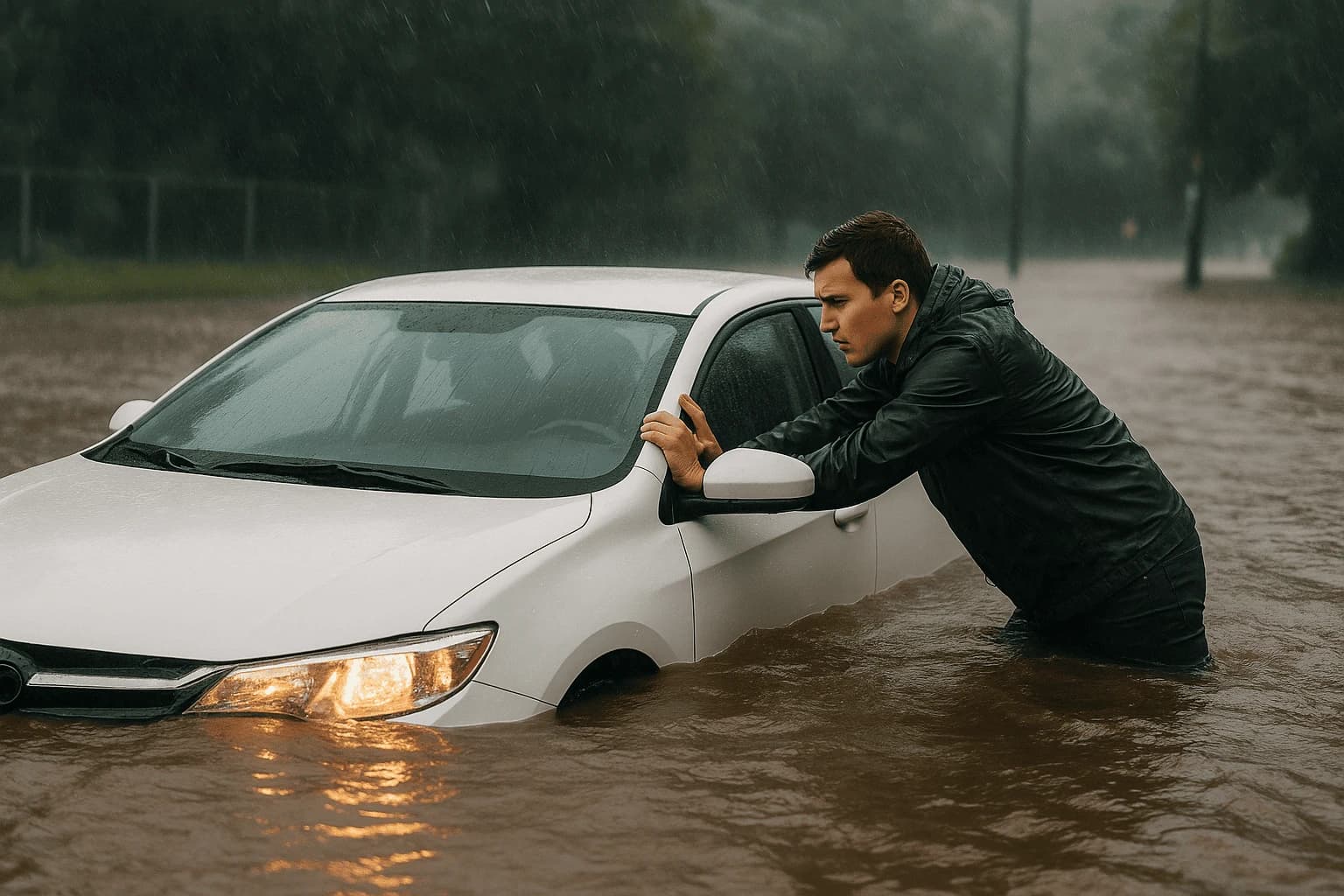 What to Do Immediately If Your Car Gets Stuck in Floodwater