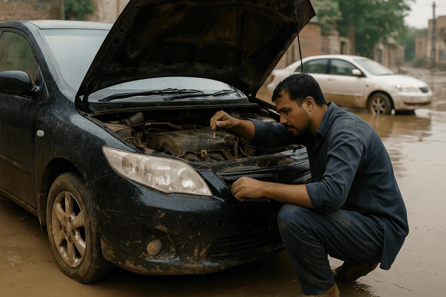 Essential Car Safety Checks After Floods in Pakistan