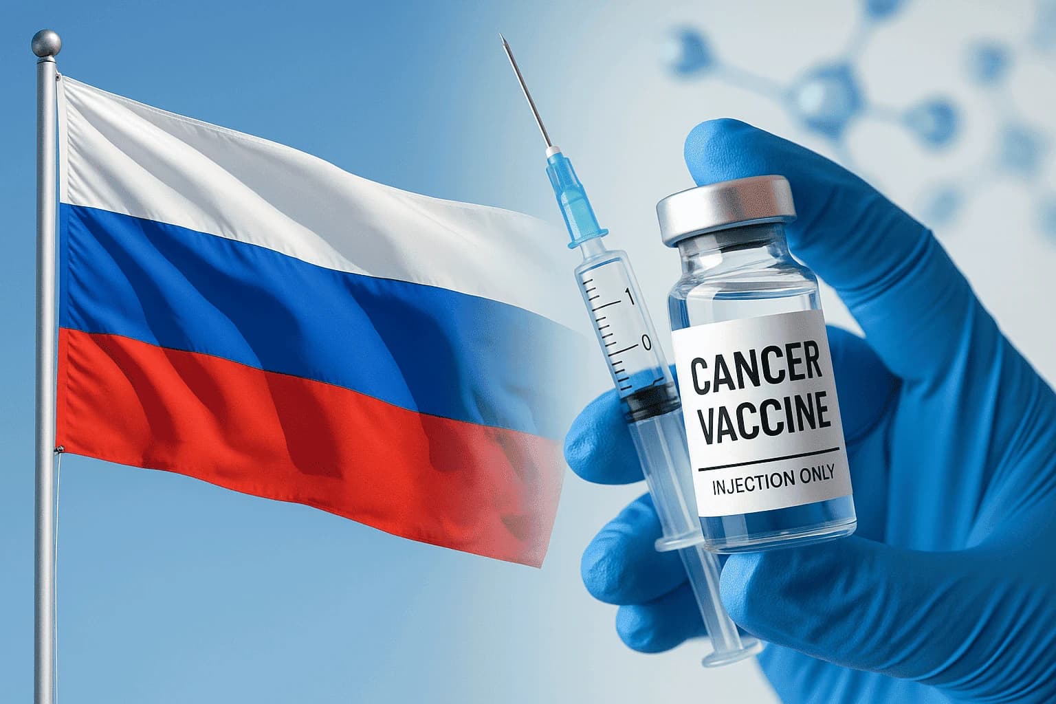 Russia Claims Breakthrough Cancer Vaccine With 100% Success and Zero Side Effects