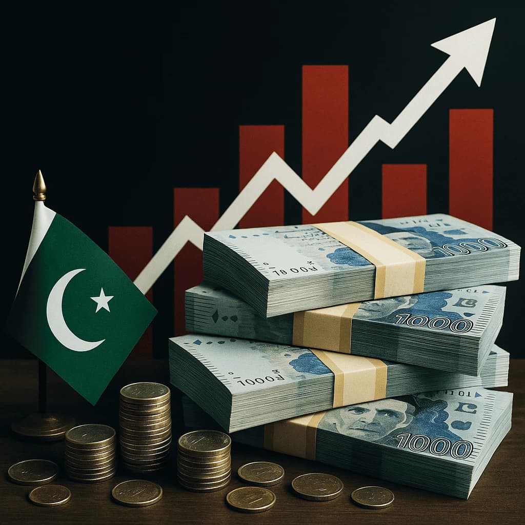 Pakistan’s Debt Surges by Rs. 8.97 Trillion in FY25