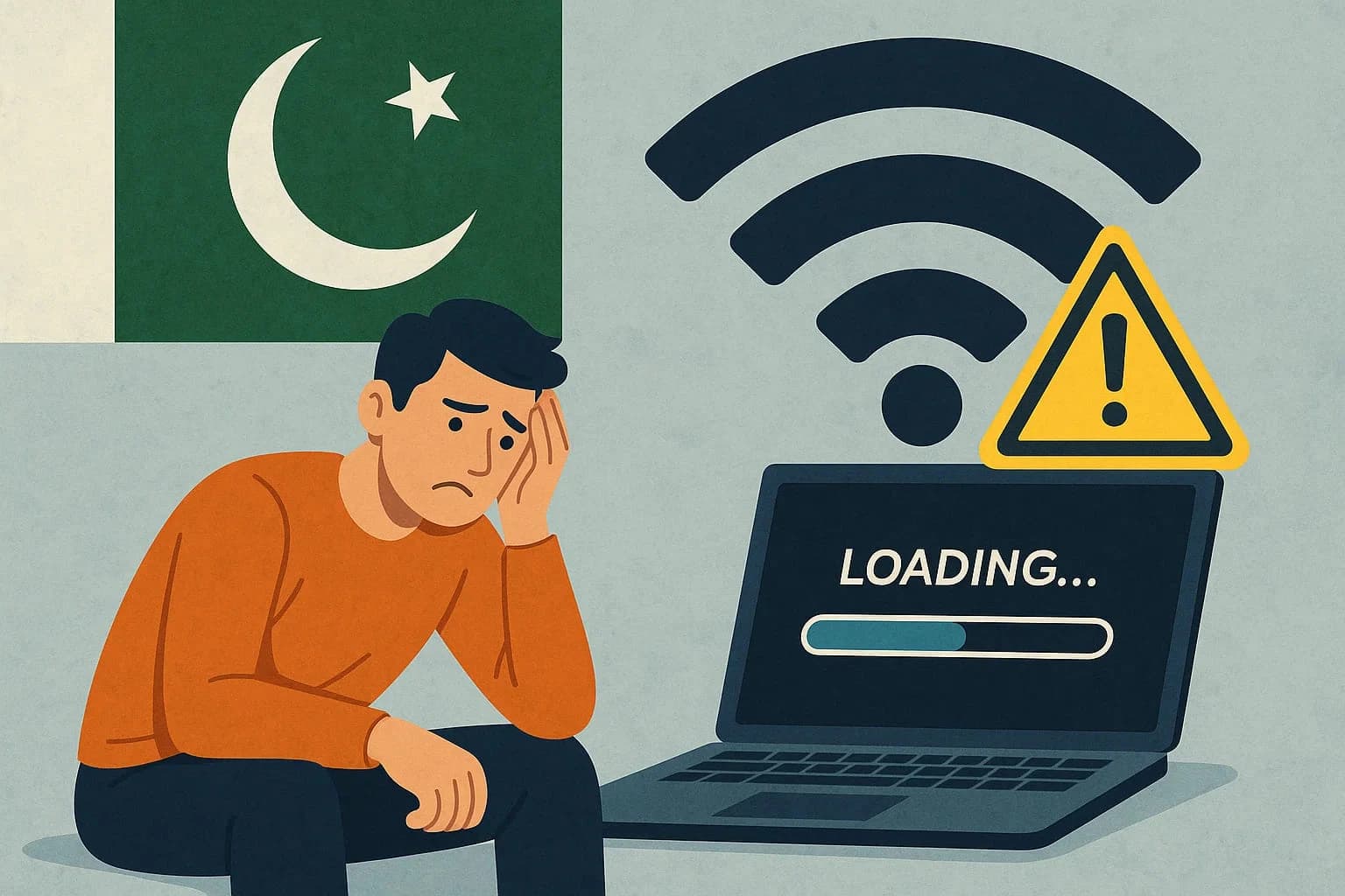 Expect Slow Internet in Pakistan: PTCL Schedules 18-Hour Downtime