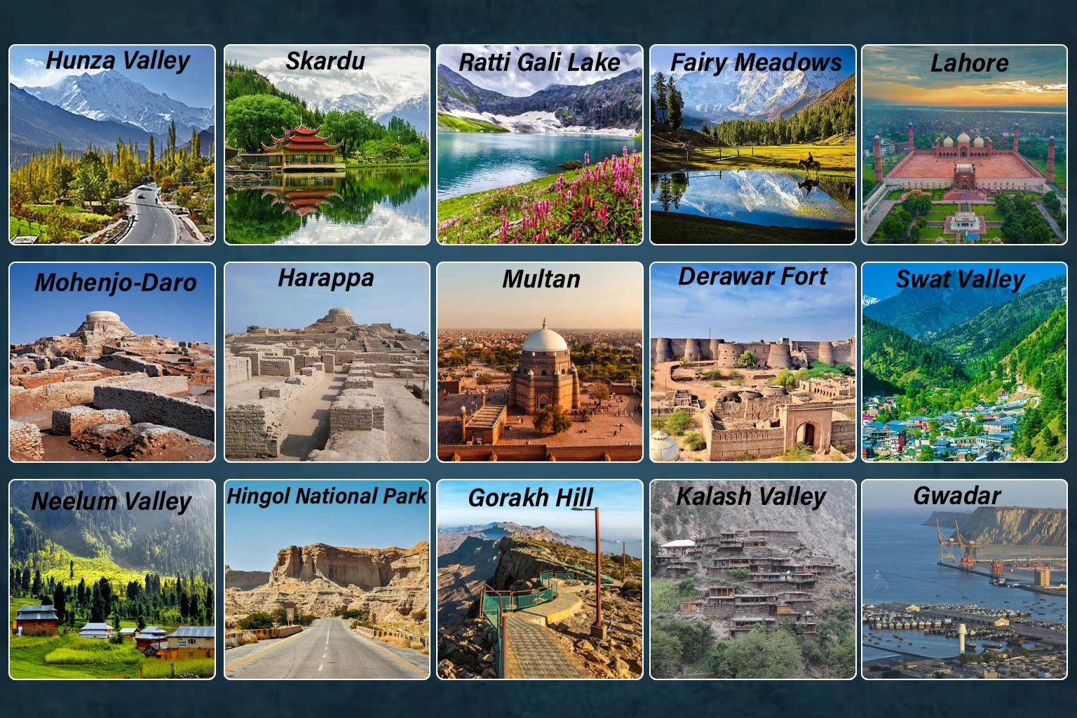 Discover Pakistan’s 15 Most Beautiful Destinations