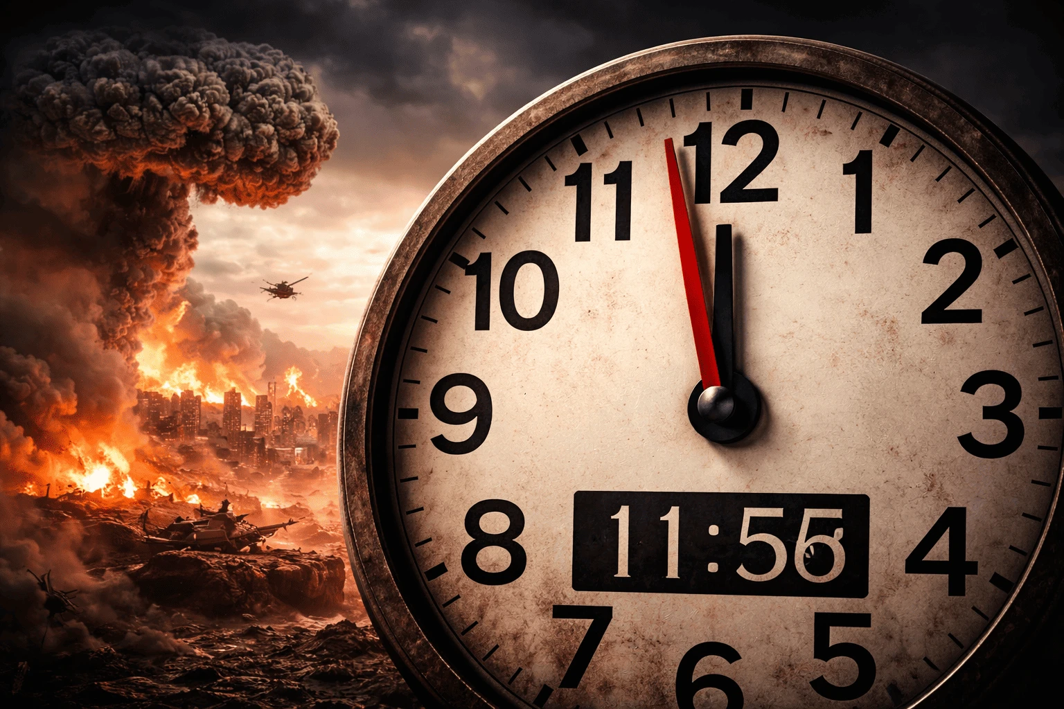 Doomsday Clock Moves to 85 Seconds Before Midnight Amid Rising Global Risks