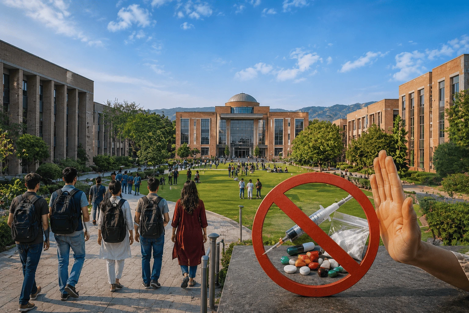BNU Launches Pakistan’s First Documented Drug-Free Campus Framework
