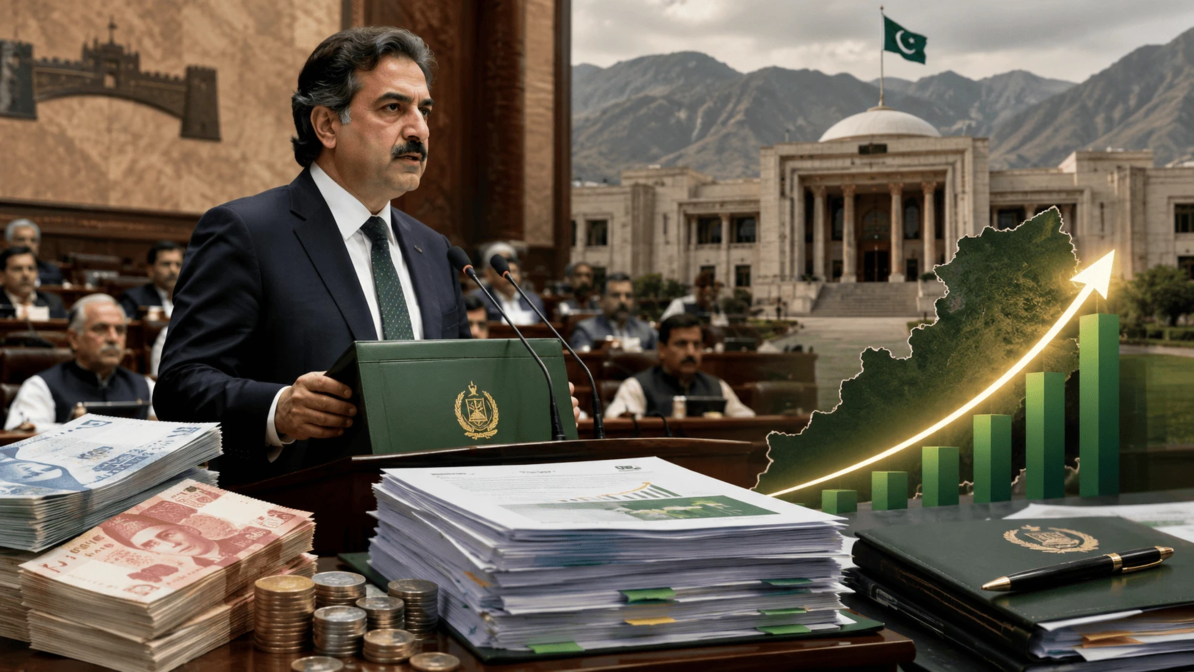 KP set to present Rs2.15tr tax-free budget today