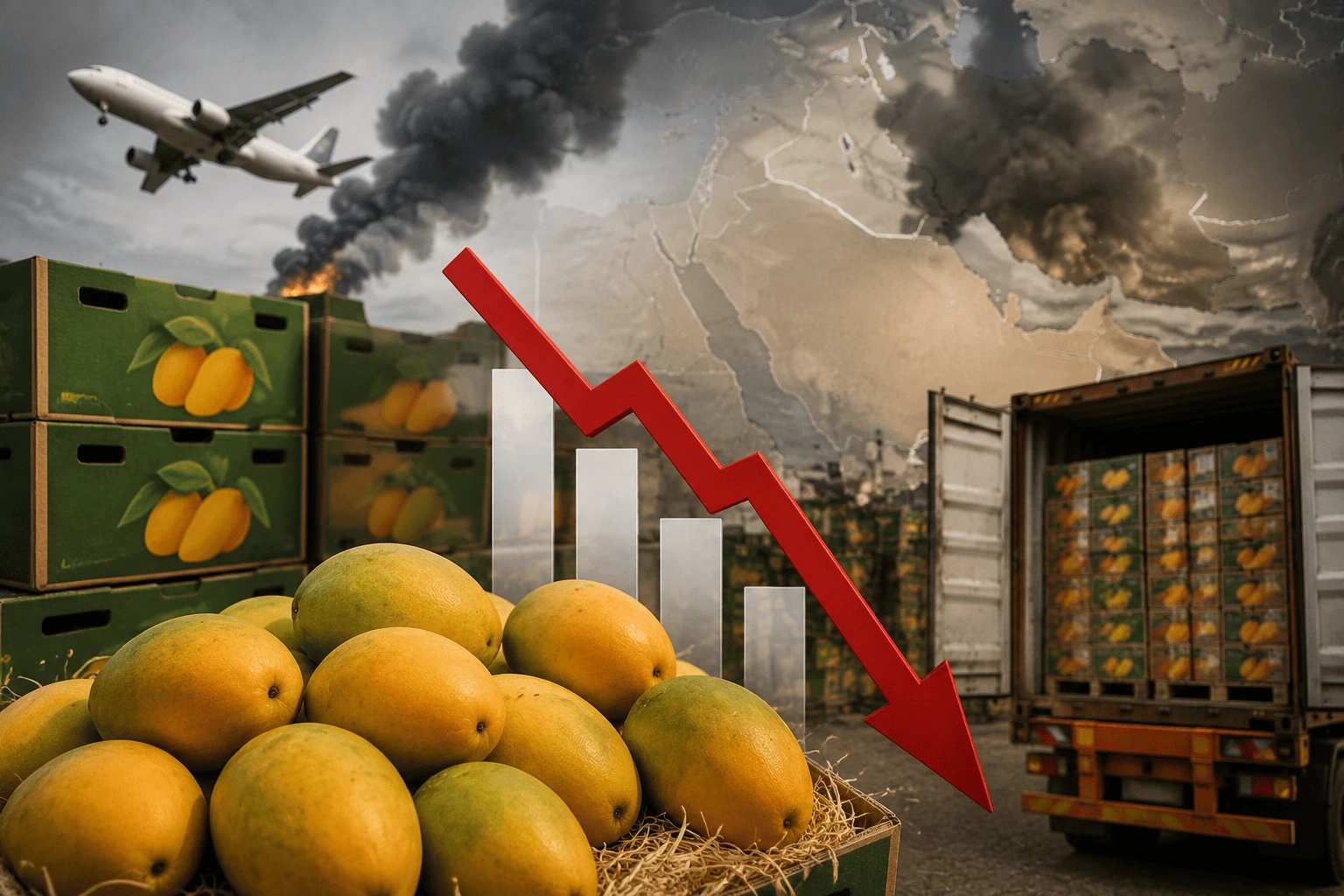 Pakistan Mango Exports Fall as Middle East War Impact Continues