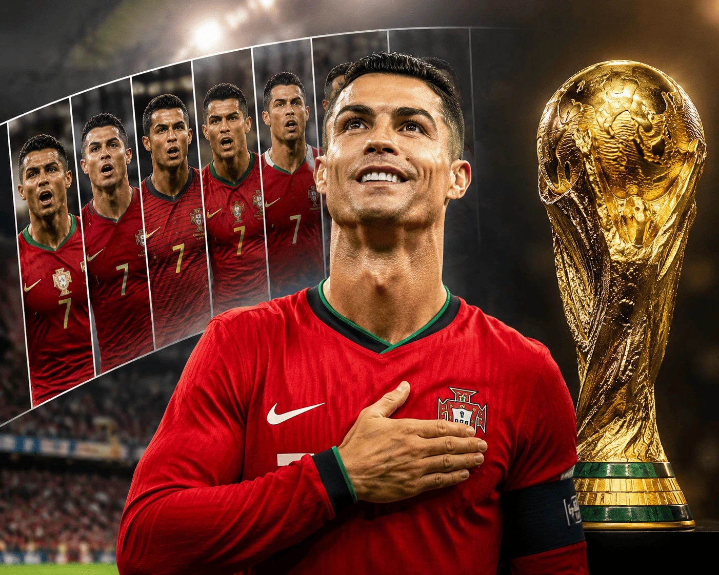 Ronaldo Becomes First Man to Score at Six Fifa World Cups