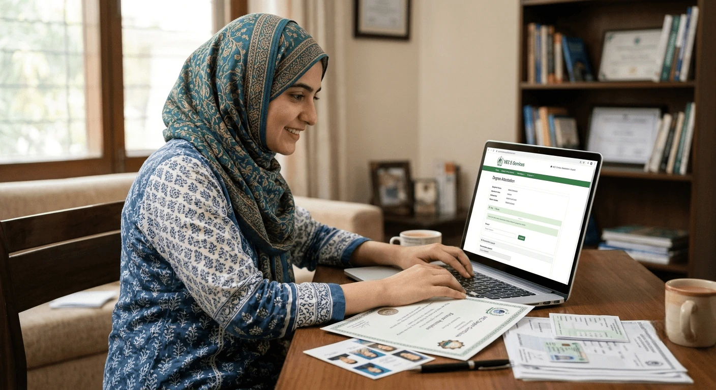 HEC Online Degree Attestation: Complete Step-by-Step Guide for Students in Pakistan