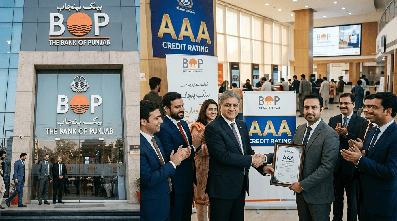 Bank of Punjab Becomes First Provincial Bank To Get AAA Credit Rating