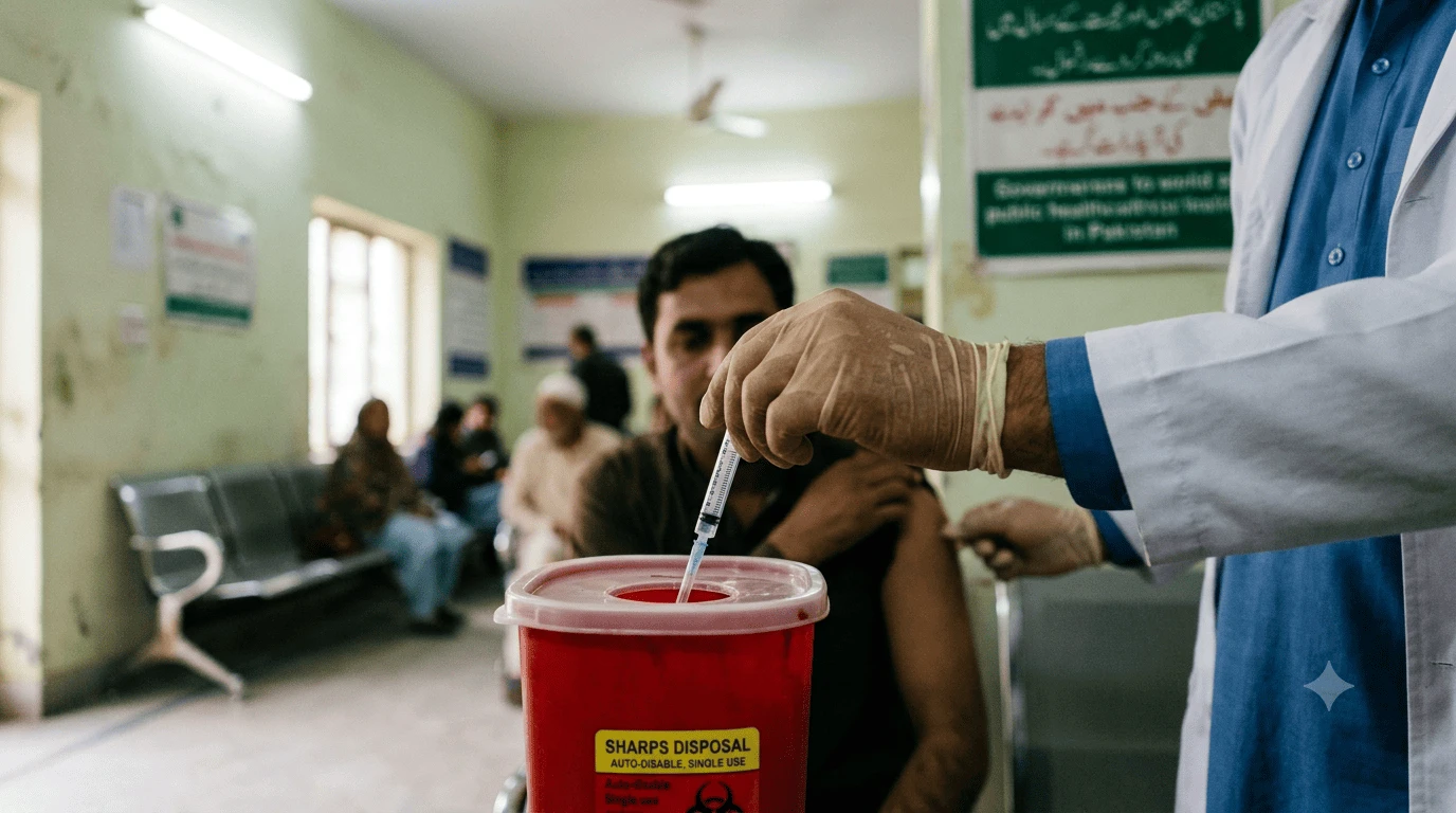Pakistan to Ban Reusable Syringes From January to Stop HIV Spread